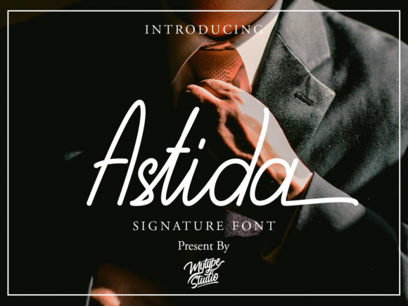 Astida: A Contemporary Handwritten Font for Real Branding Work