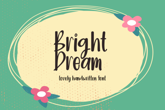 Bright Dream: A Joyful Handwritten Font for Editorial Design