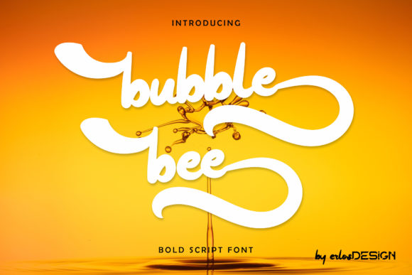 Bubble Bee: A Handwritten Font That Cuts Through the Feed