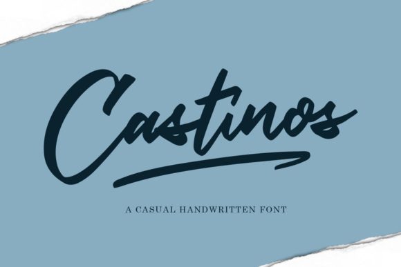 Castinos Font: A Warm, Handwritten Touch for Your Brand