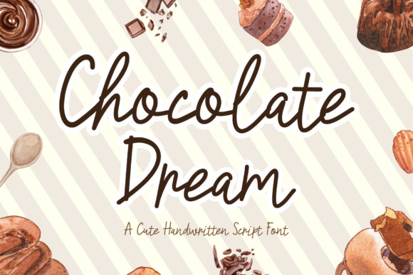 Chocolate Dream: A Playful Handwritten Font That Feels Like a Smile