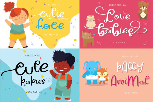 Cutie Face: A Whimsical Handwritten Font for Joyful Campaigns
