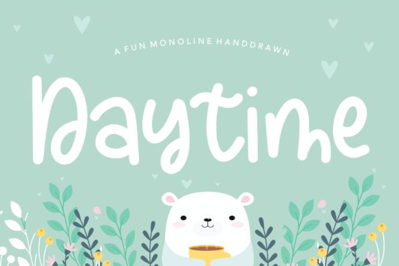 Daytime: A Friendly Handwritten Font for Editorial Design