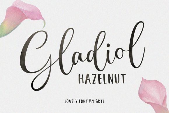 Gladiol: A Handwritten Font That Feels Like It Belongs