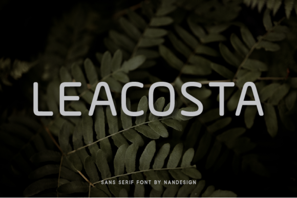 Leacosta Sans Serif Font for Handmade Creators