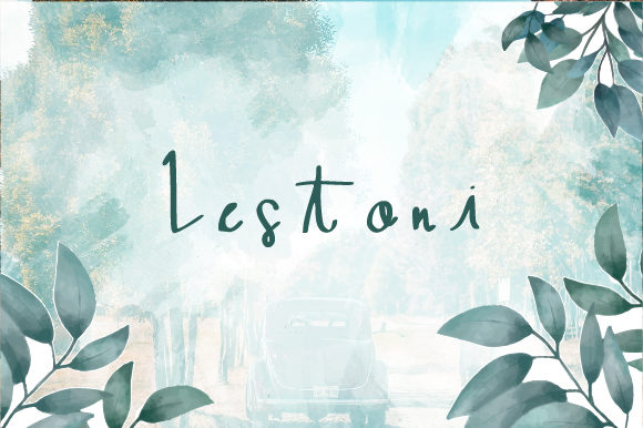 Lestari: A Quirky Handwritten Font That Brings Warmth to Real Branding