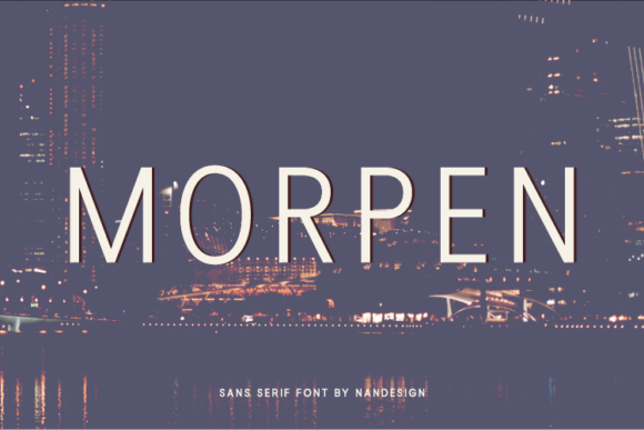 Morpen: A Refined Sans Serif for Digital Brand Clarity