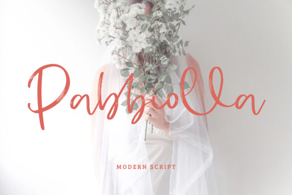 Pabbiolla: A Sweet, Flowing Script Font for Handmade Brands