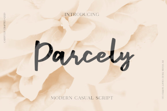 Parcely: A Handwritten Font That Makes Your Brand Feel Human