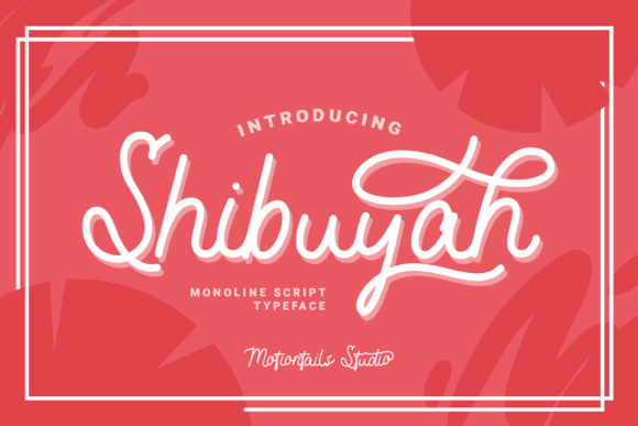 Shibuyah: A Friendly Handwritten Font for Crafters & Sellers
