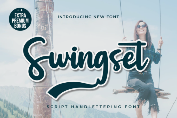 Swingset: A Handwritten Font That Feels Like a Quiet Conversation