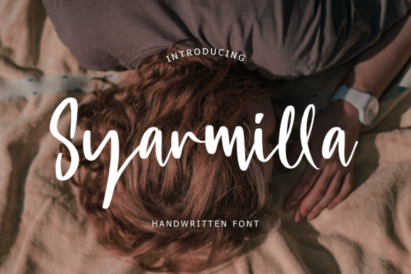 Syarmilla: A Modern Handwritten Font for Elegant Brand Identity