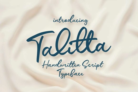 Talitta: An Elegant Script Font That Earns Its Place