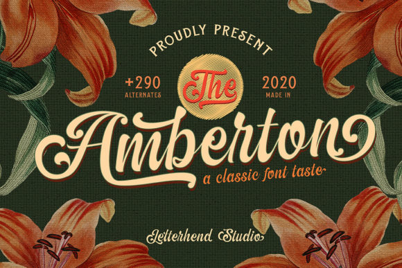 The Amberton: A Refined Handwritten Font for Digital Branding