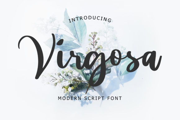Virgosa: A Timeless Handwritten Font for Crafters & Sellers